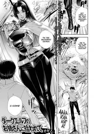 Меня подобрала тёмная эльфийка (Dark Elf no Onee-san ni Hirowarete)